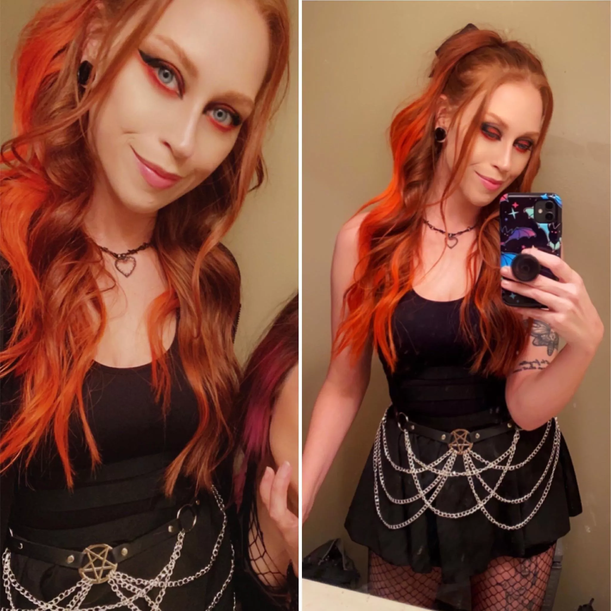 orange hair don’t care posted by istayyawayyyX