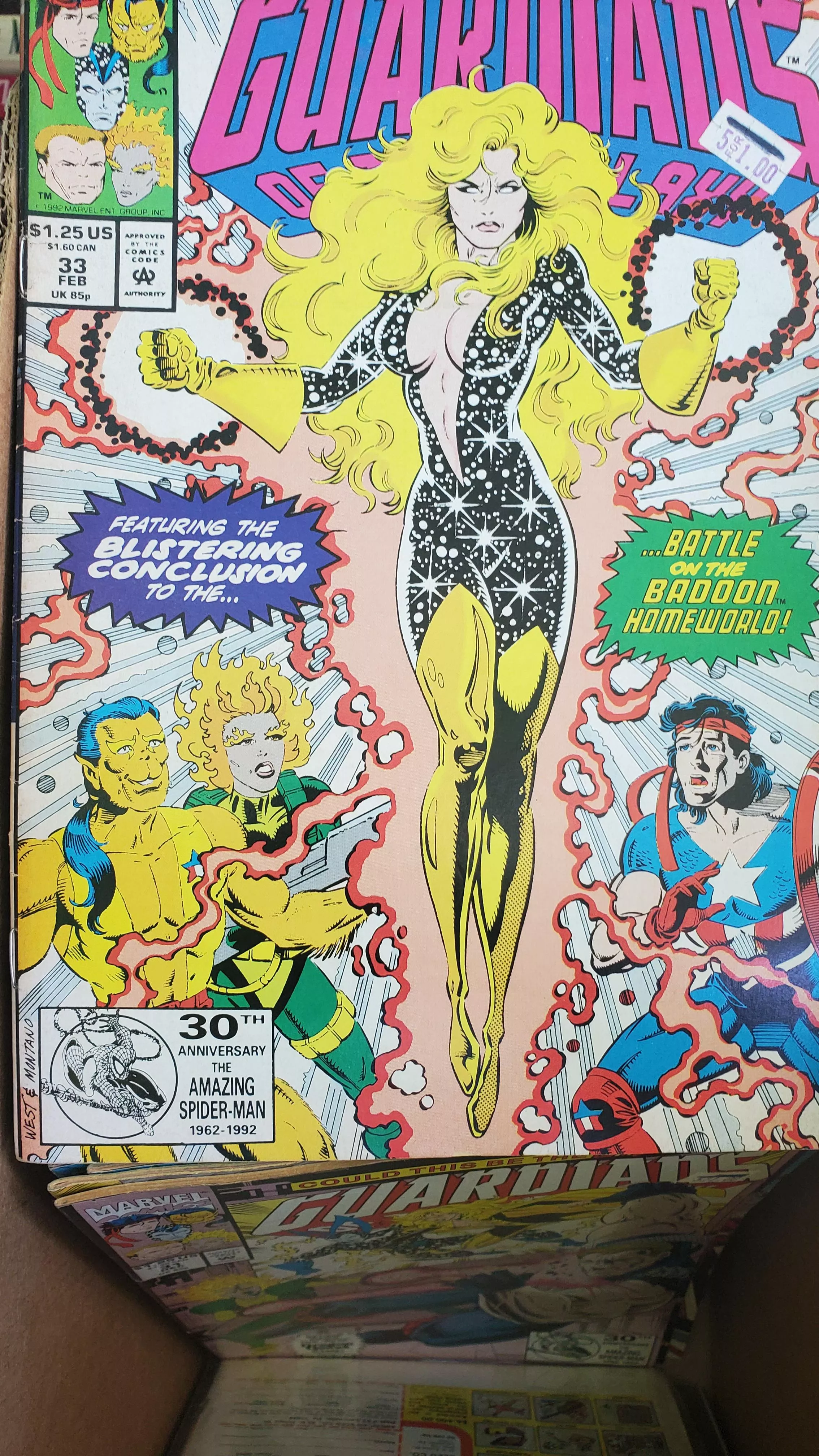 unused plot from Guardians? [Guardians of the Galaxy #33] posted by Thayerphotos