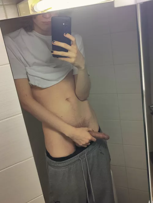 yes im standing on the toilet what of it 🙄 by shlickitysplit