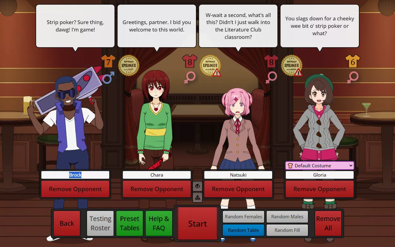 [Discussion][Chara] Just found out this stripping game has Chara in it, and she's one of the best characters I've played with, she really feels like Chara posted by DM_ME_OCEAN_FACTS