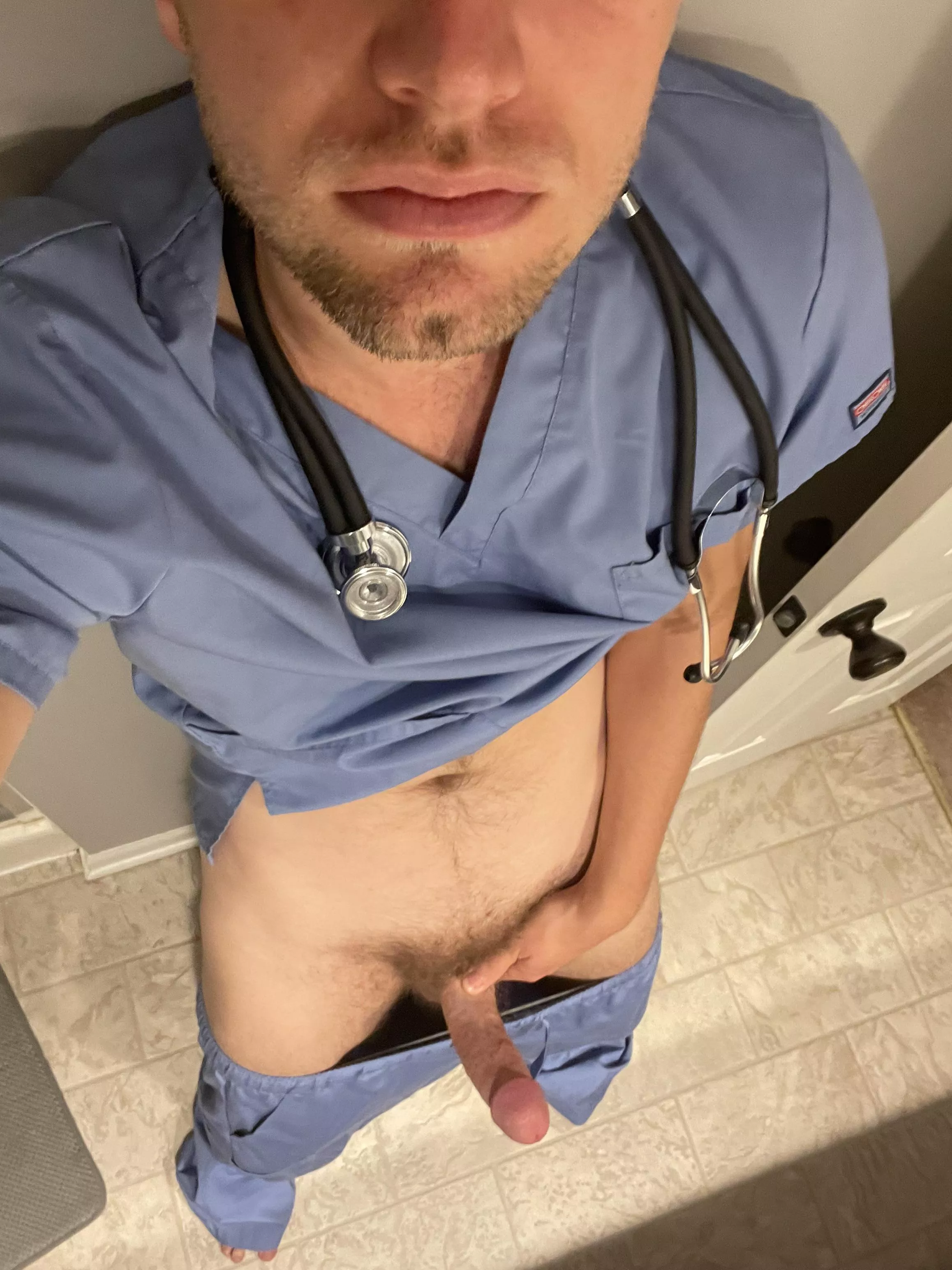 Do you like a doctors cock in scrubs? 😘 posted by kScock14