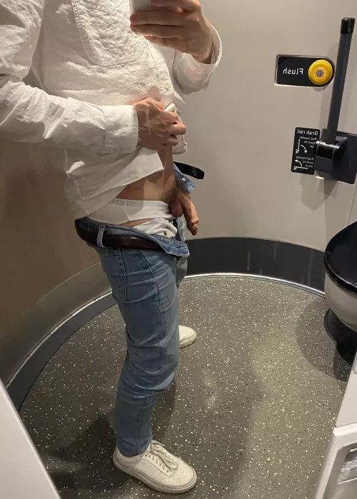 Floppy Foreskin on the train by British1988