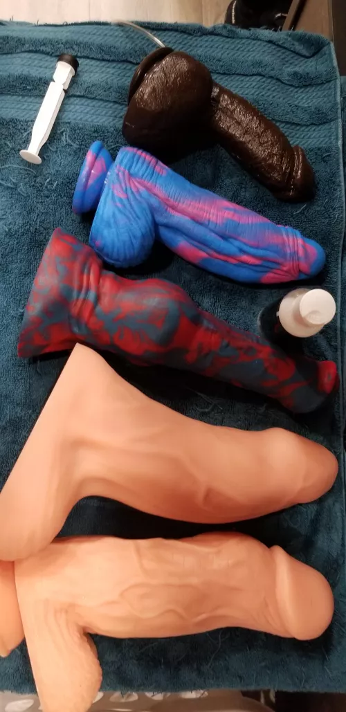 Fun with some new toys this morning by TxBiGuy46