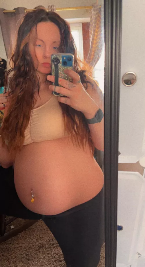 Just a lil pregnant lol by Hopeful_Scratch_1360