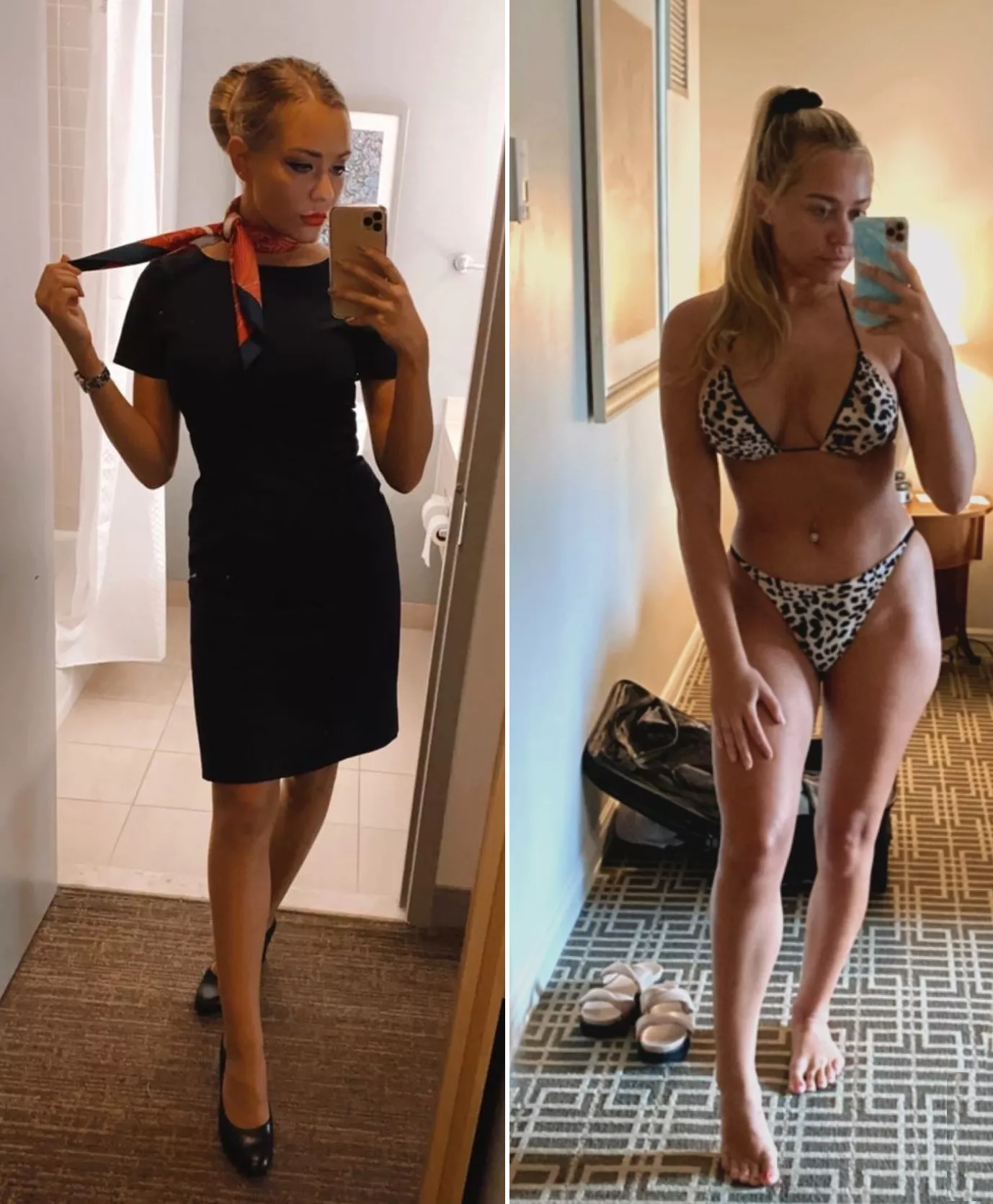 Mirror selfie posted by Bravave-