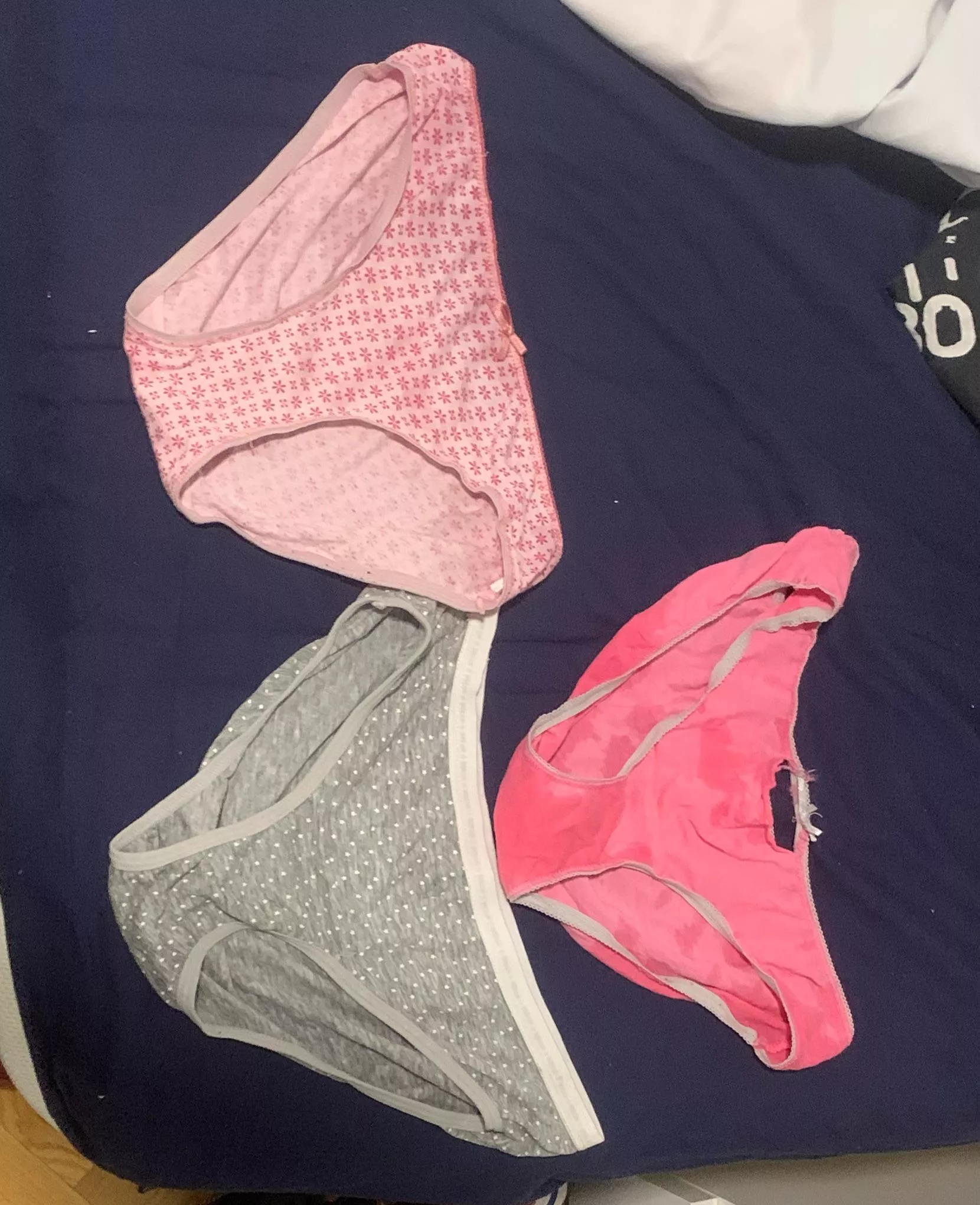 My collection of panties that I stole from my sis. Thoughts? posted by Mario_Iturralde_009