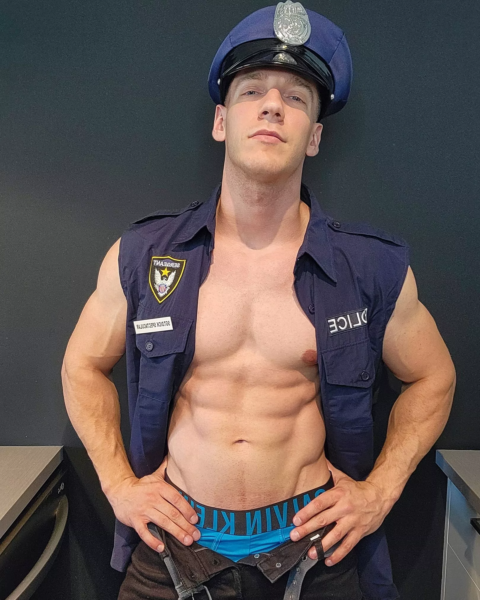 Naughty Police officer 😈🔞 posted by John_fitness91