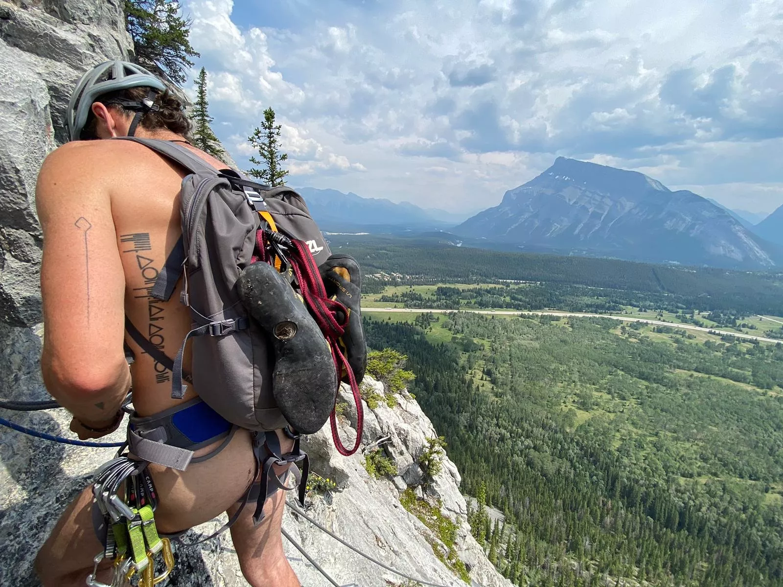 Only essentials allowed... lots of exposure. posted by climbr51