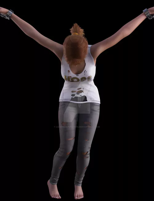 Pepper Potts Helpless by Arstotzka_Artem