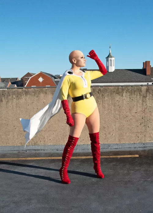 Saitama from One Punch Man (self) by FragmentsofT1me