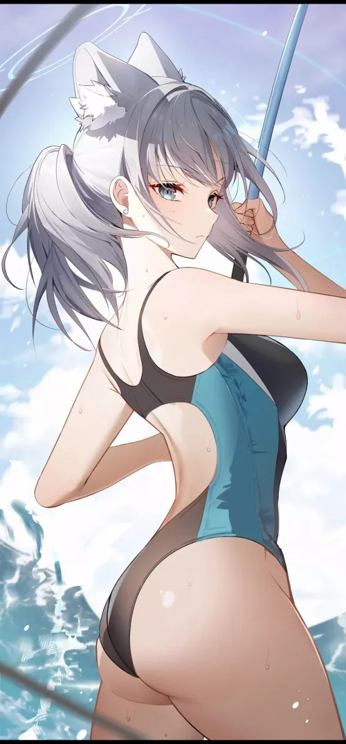 Swimsuit Shiroko by Warhorse4000