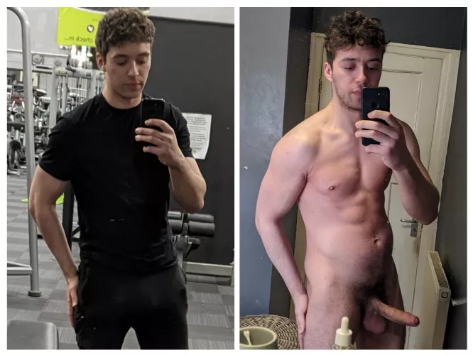 What people at the gym see vs what people on Reddit see 😈 by Legitimate-Goose4417