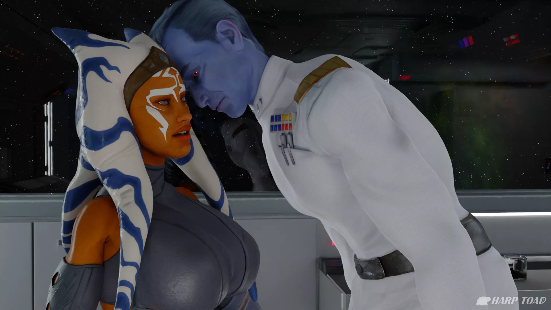 Ahsoka and Thrawn:Desire (Harp Toad) posted by HarpToad