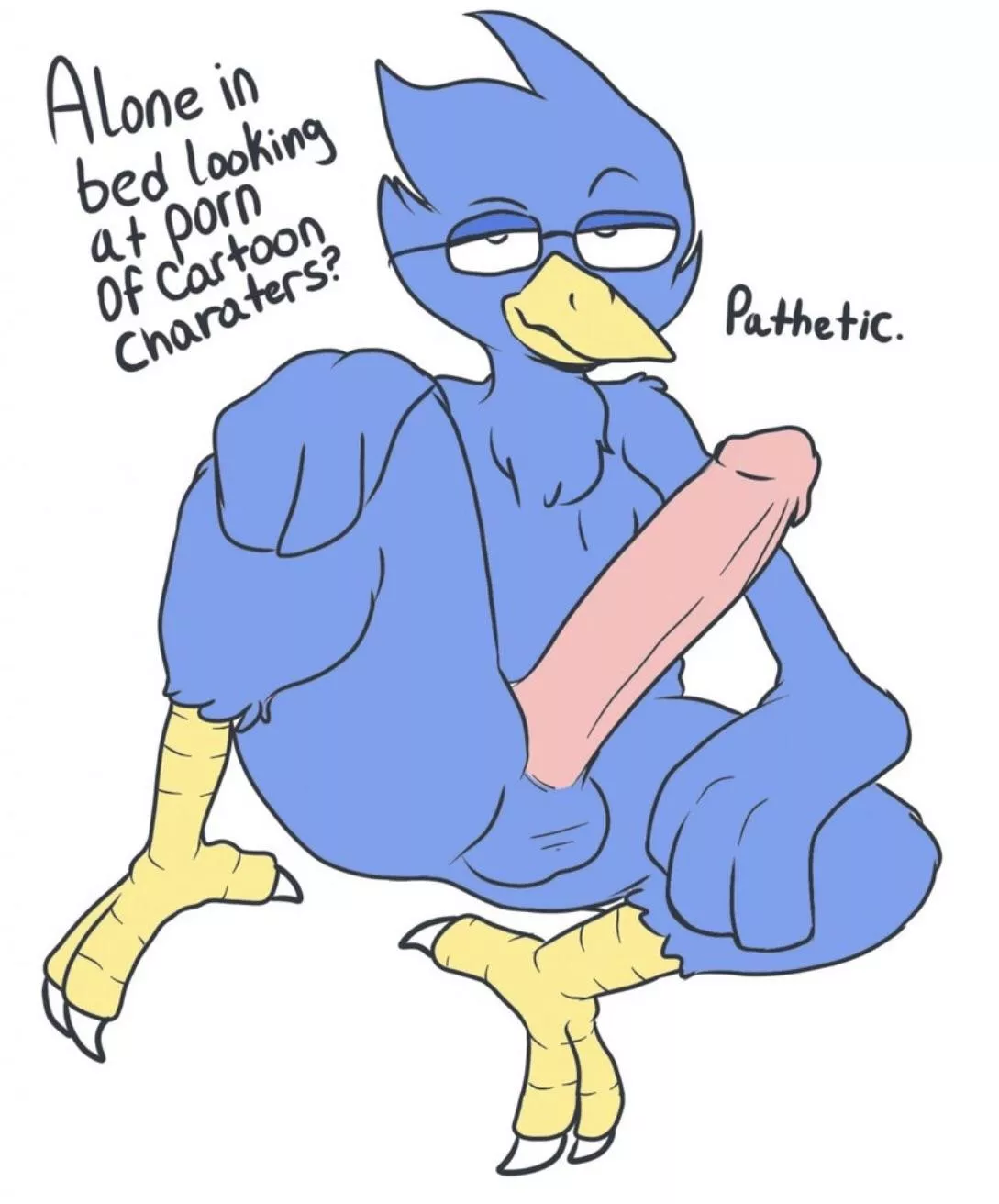 I found blue bird guy from delta in run [beardly] posted by Nyaraas