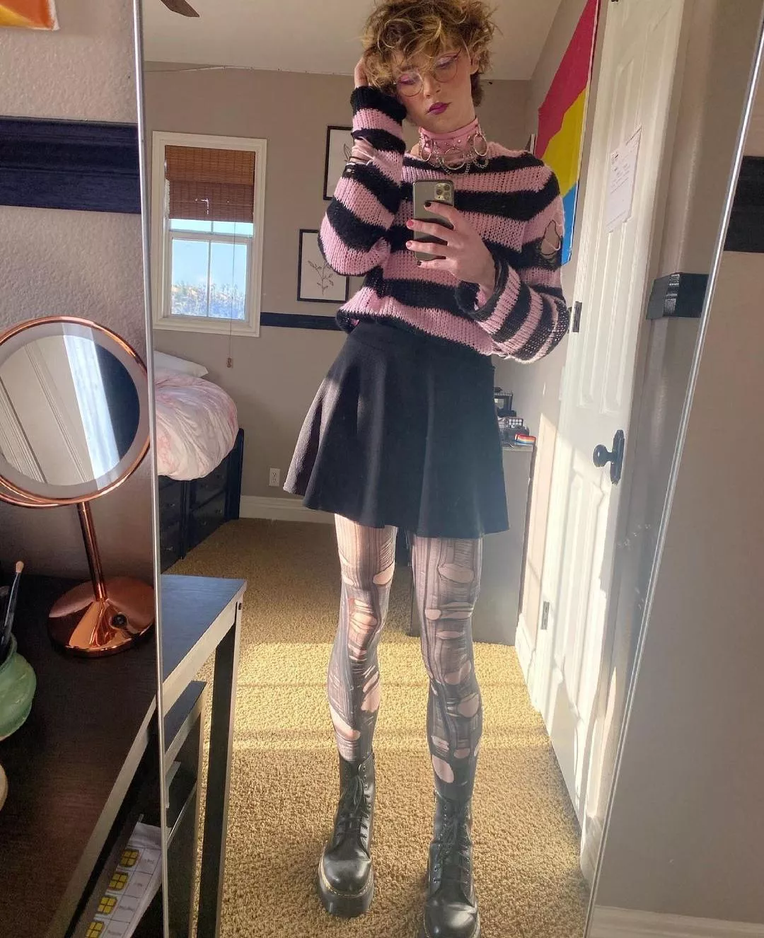 I think a guy should wear his favorite skirt ❤️ posted by ErikaCross00