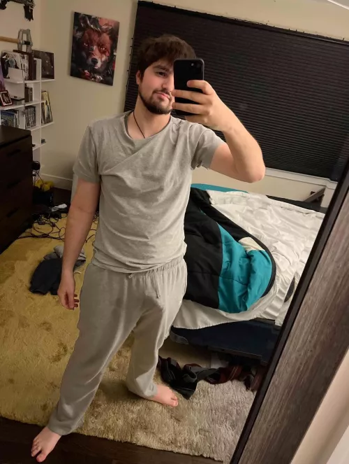 I’m so happy it’s fall. Comfy gaming time lol by Aqua_Master_