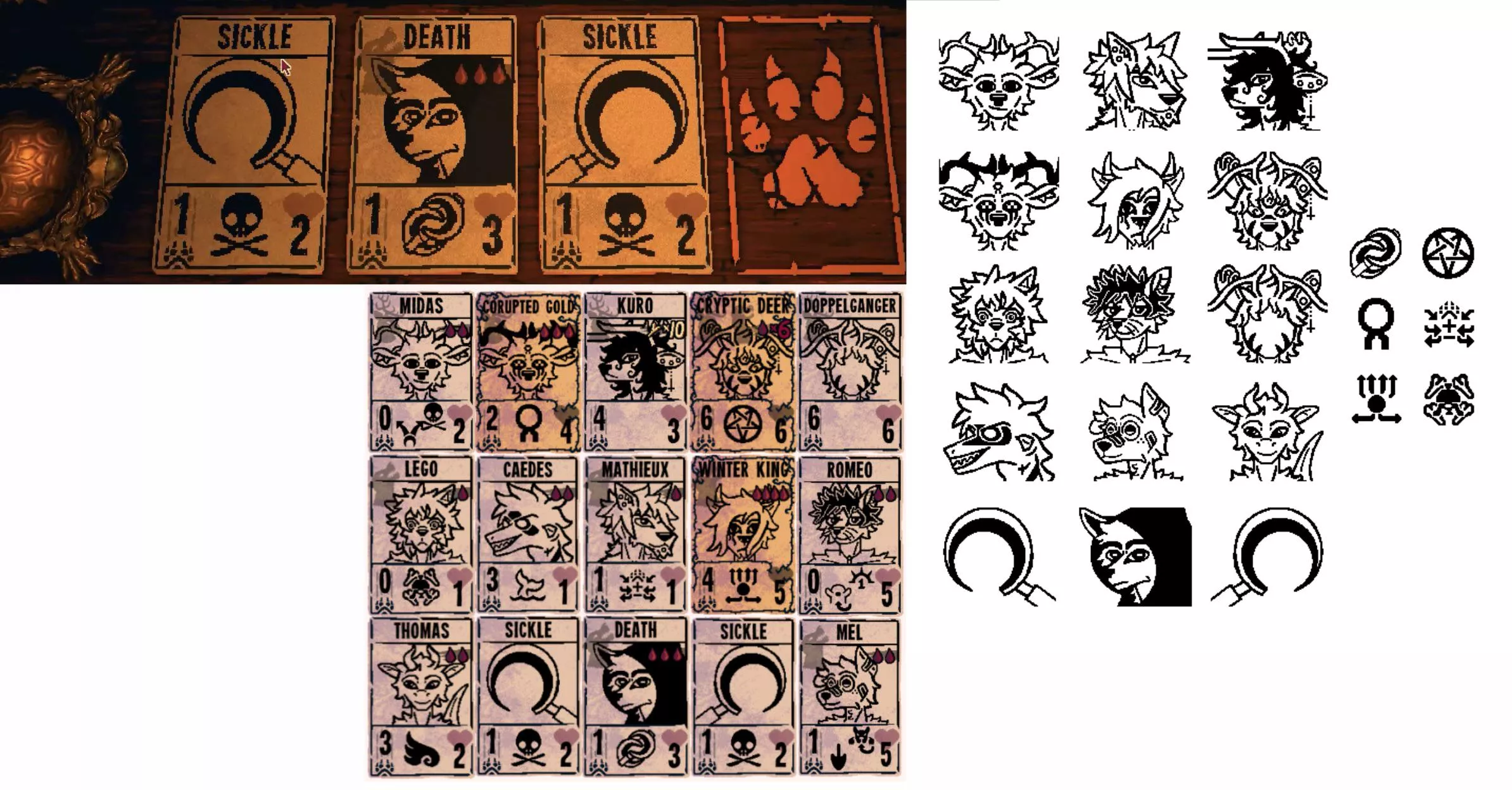 Inscryption furry cards ! posted by IDK_Clyde