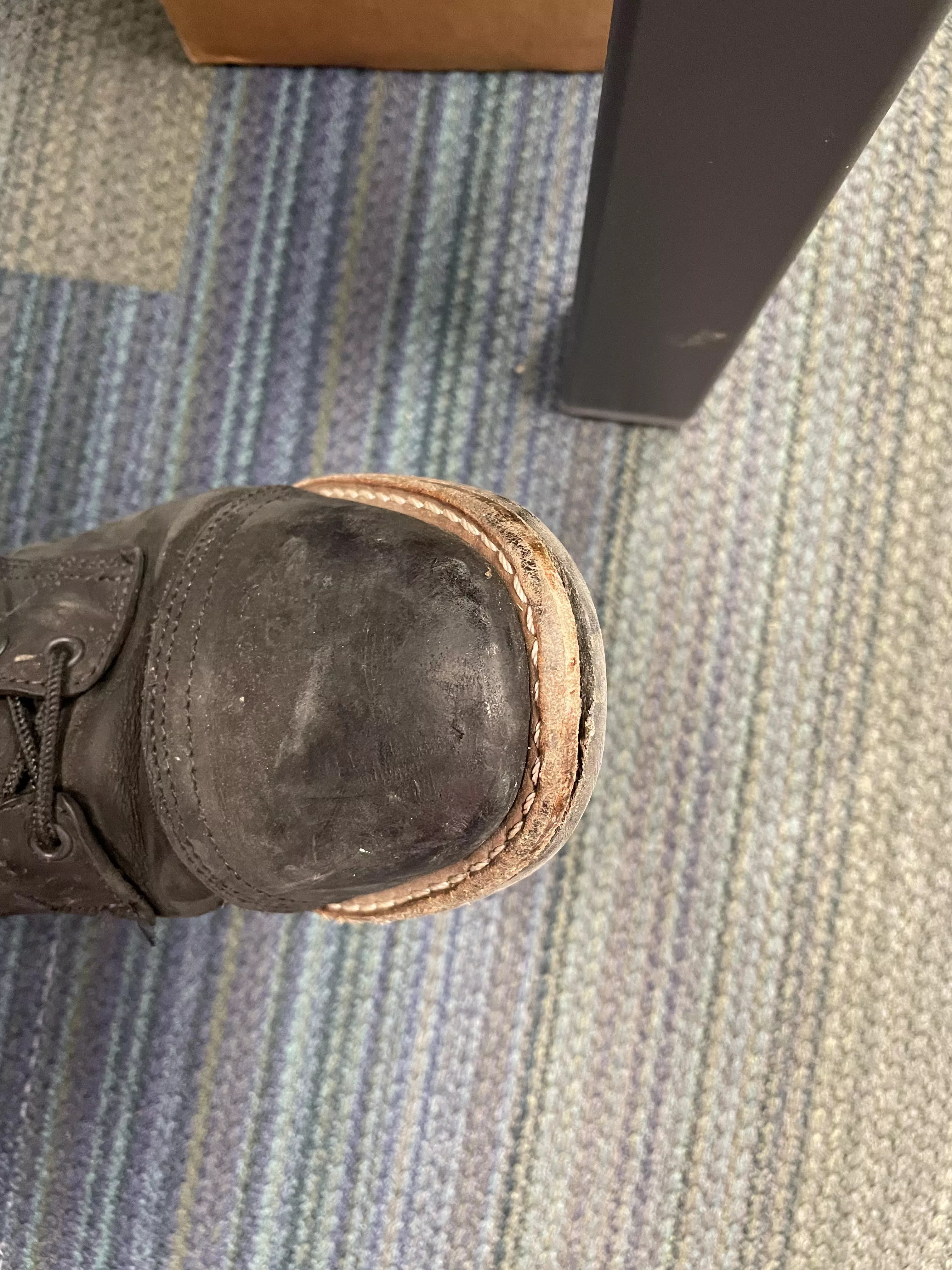 Is this normal wear and tear for boots? posted by redditsucksqee