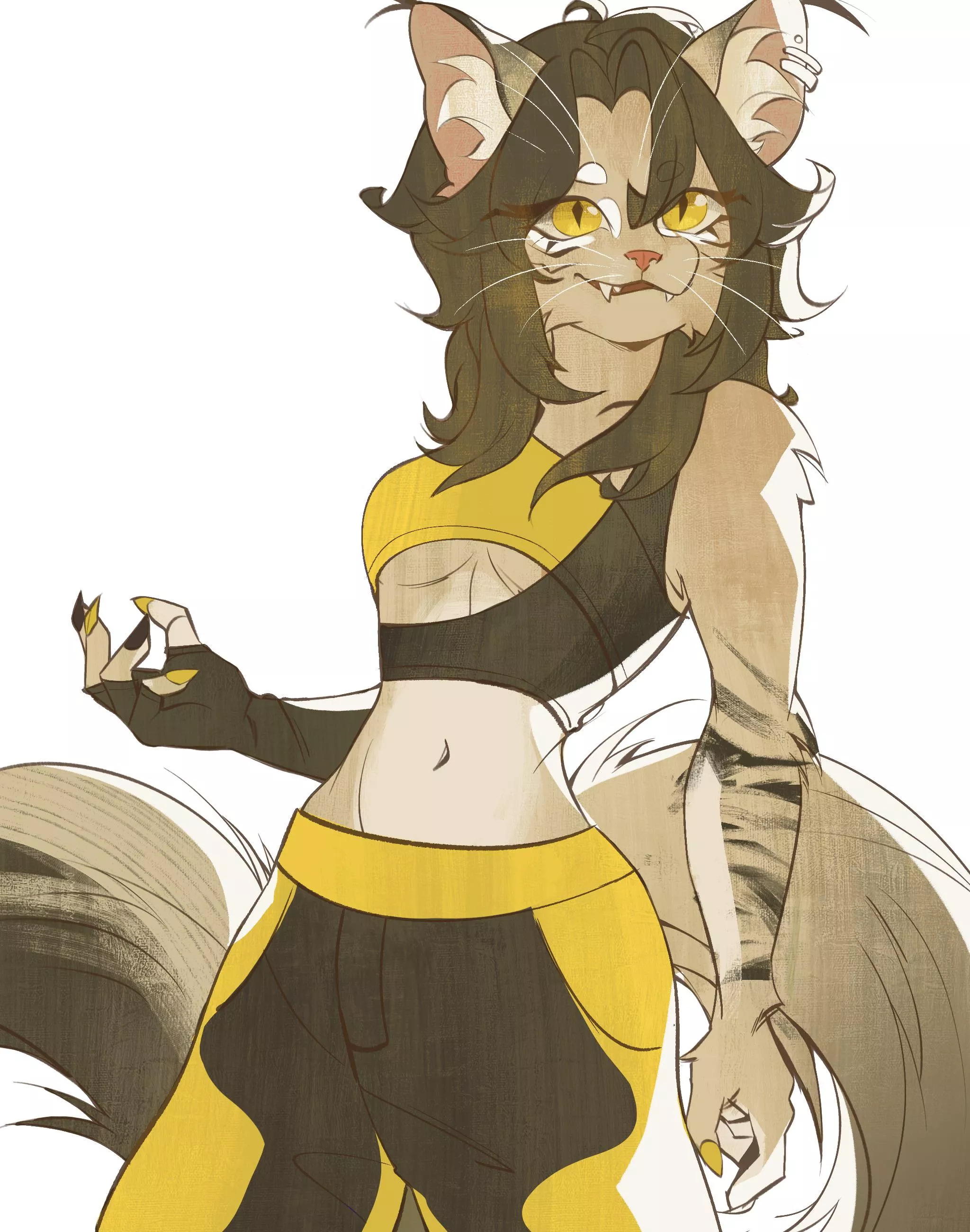 My first cat oc c: posted by JudgmentAwkward5632