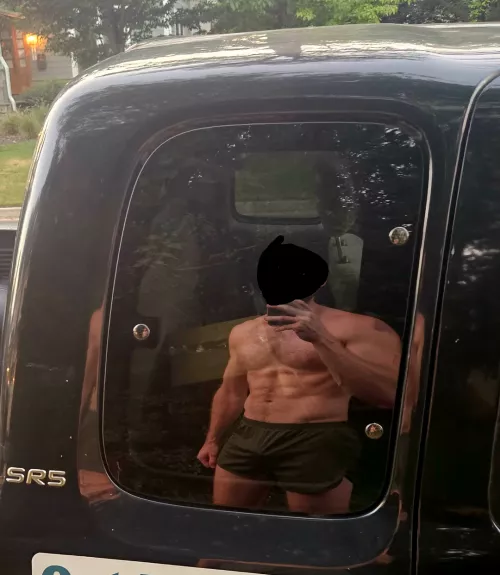 POV: you see me jogging through your neighborhood in my silkies. by whyso_small