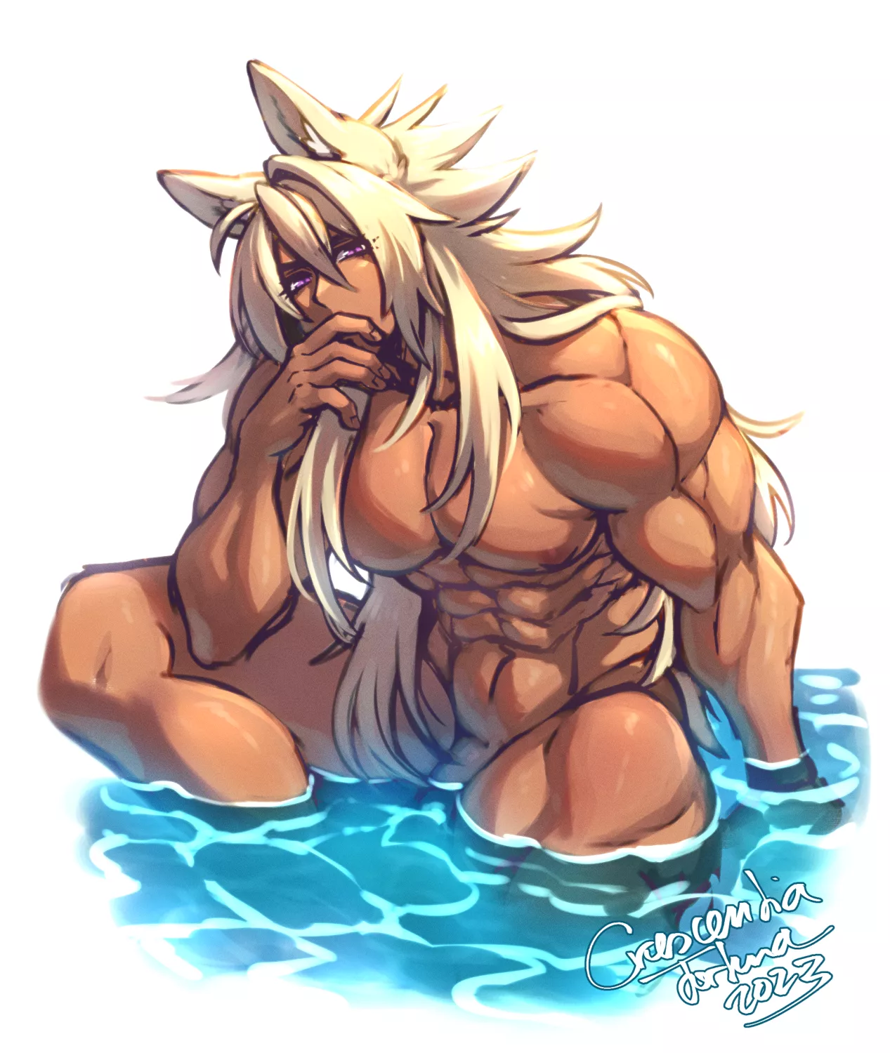 Sethos overpaint doodle [by Crescentia Fortuna] posted by Crescentia-Fortuna