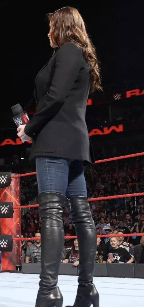 Stephanie McMahon's jeans & boots combo, love it! by NashvilleAmiibro