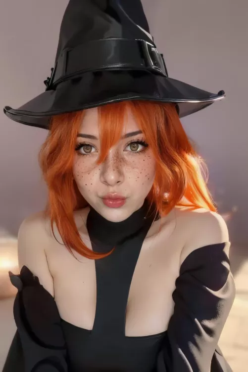 Witchu pumpkin by marelywafflecosplay