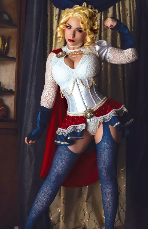 1887 Power Girl by JenniferVanDamsel by jennifervandamsel