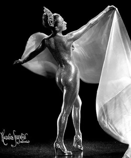 1940s French showgirl 🩶 by Appropriate-Plant-55