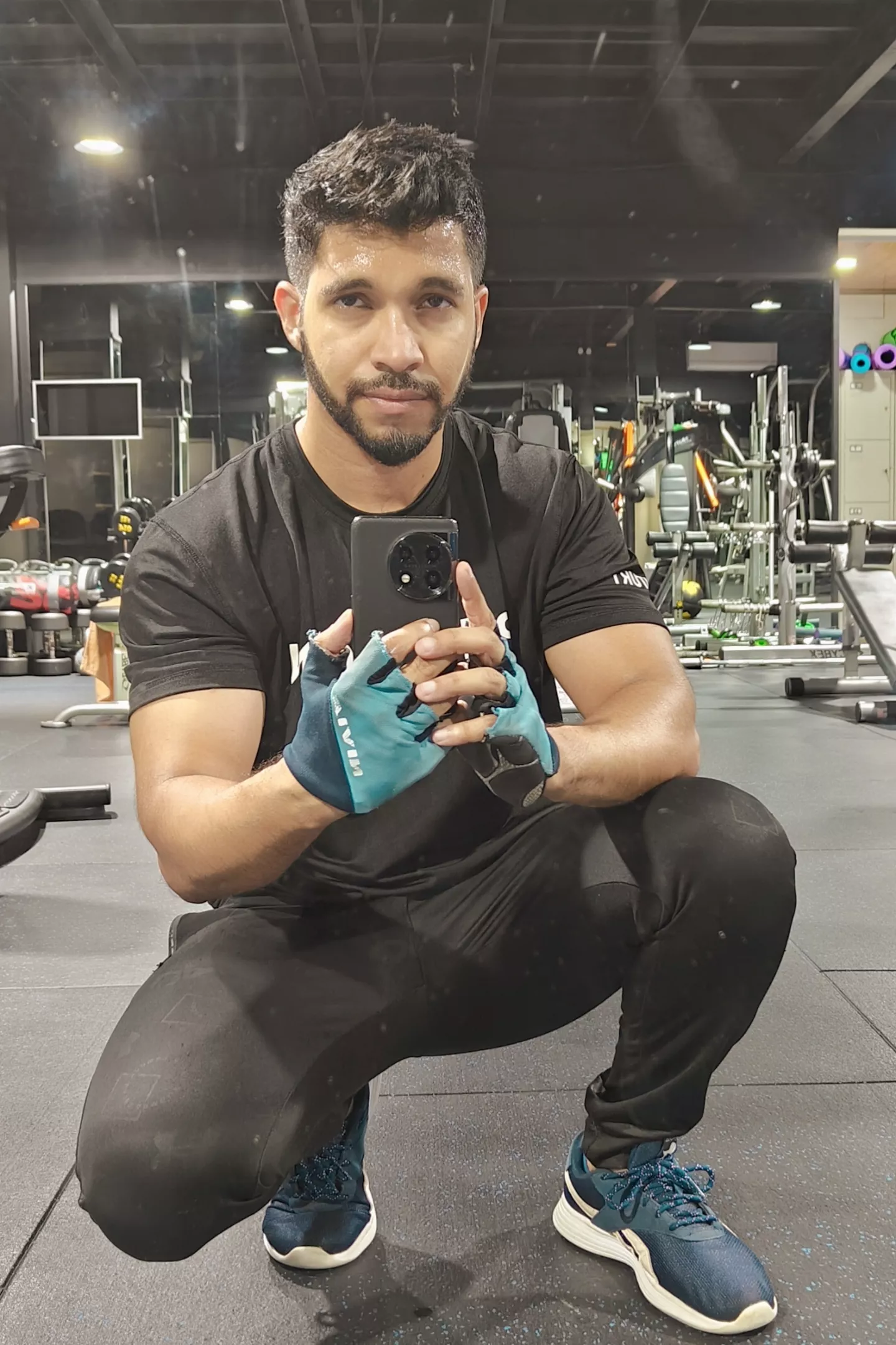 Dripping with sweat posted by realmeonhere