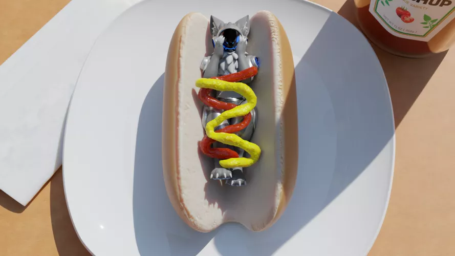 He ate my sausage 3:< by Good-Telephone226