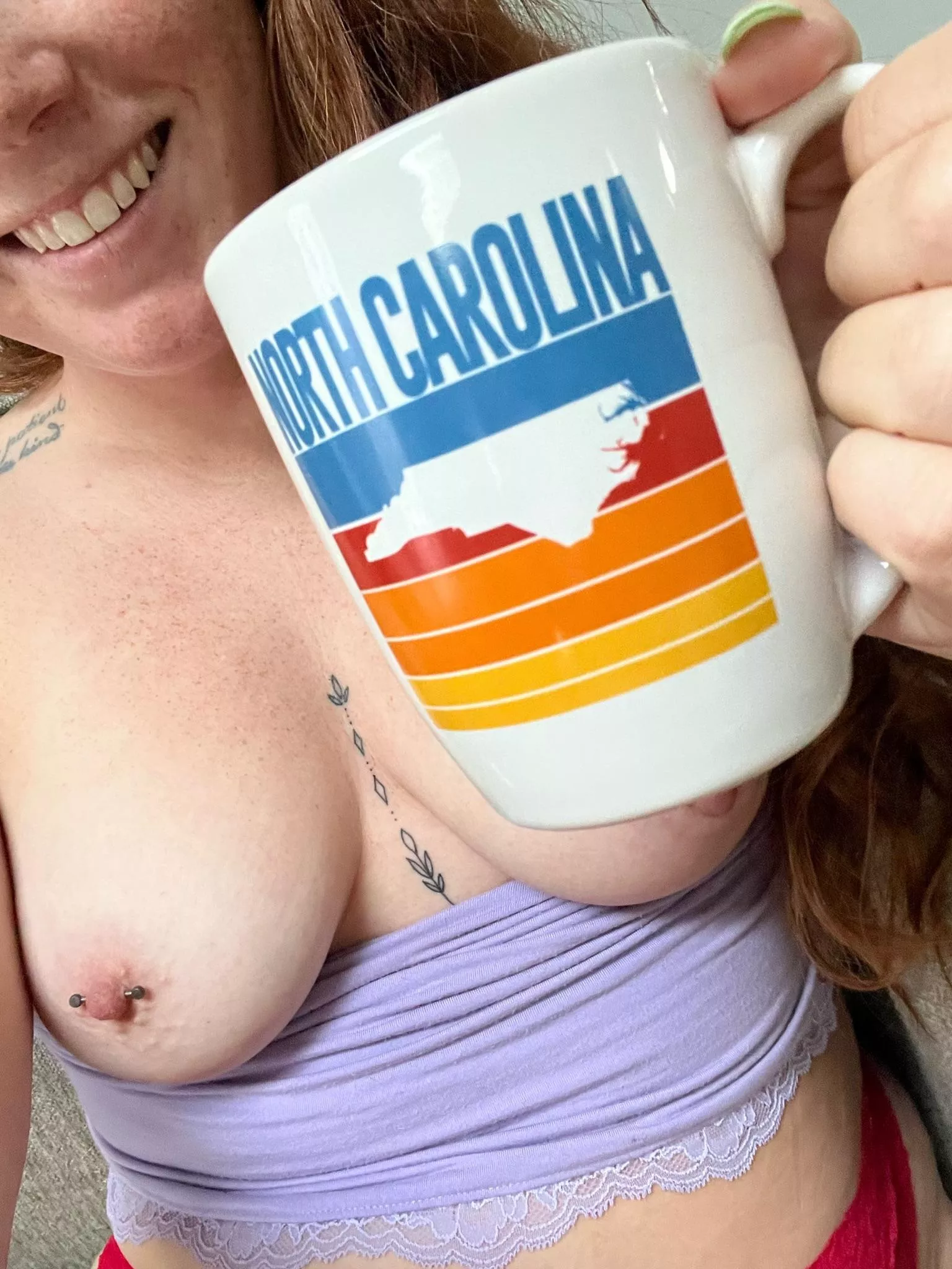 I don’t know about you but Wednesdays are the struggle of the week for me. Here’s to multiple cups. posted by cheeksandfeet