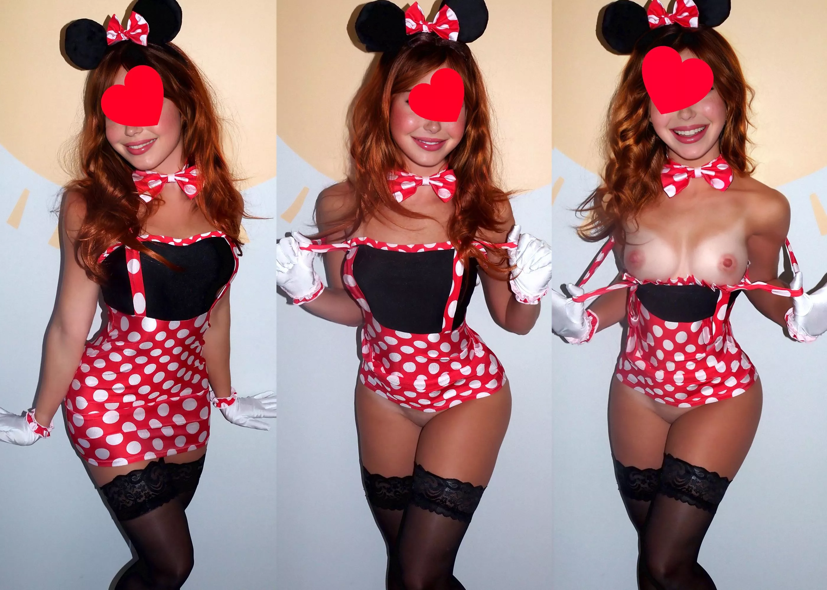 id love someone to come play with my titties! [sexy minnie mouse costume] posted by a-subreddit