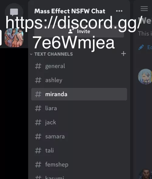 New Discord for Mass Effect NSFW media and chat by Spool_869