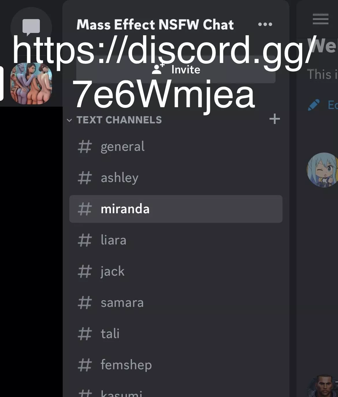 New Discord for Mass Effect NSFW media and chat posted by Spool_869