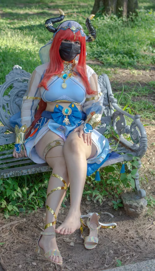 nilou genshin impacto by yae uwu by cosplaysnews