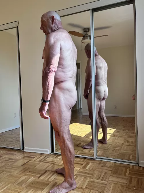 Posing in front of the mirror… (68) by CoachTennisDad