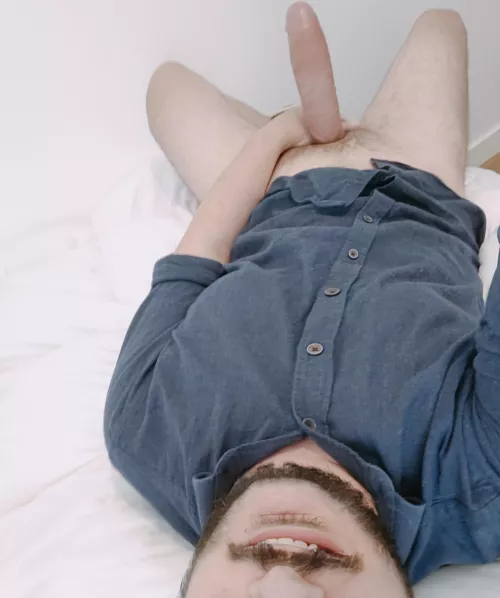 Showing off my big dick to stranger makes me smile by Ze_French_Monster