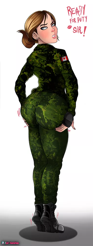 Soldier Poklonskaya - SIR BANSHEE posted by Sir_Banshee