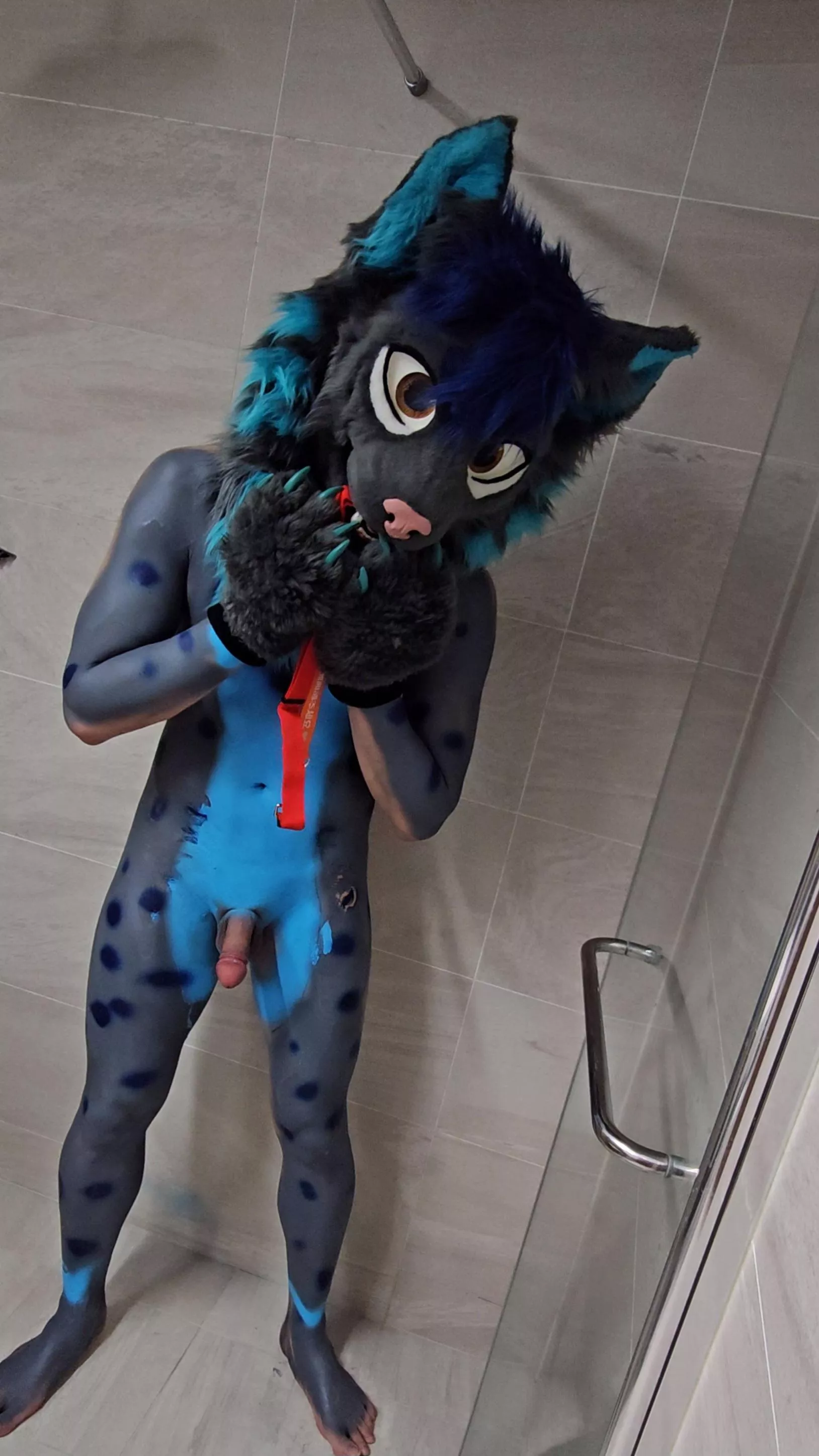 Thanks for the warm welcomes, I return with more body paint pic! posted by Sraven_Lynx