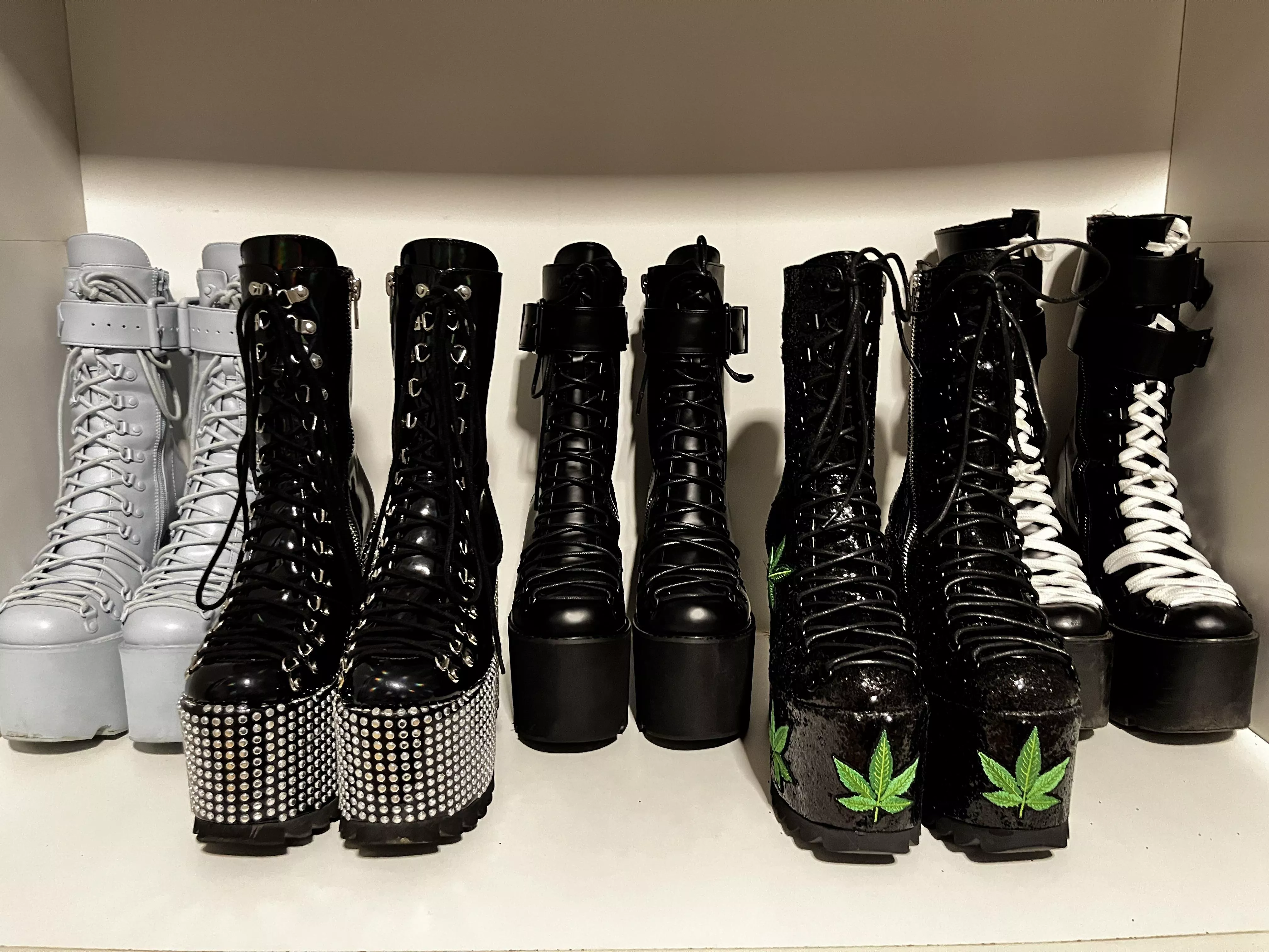 Traitor boots collection so far 🤩 posted by DiabolicalMykiee