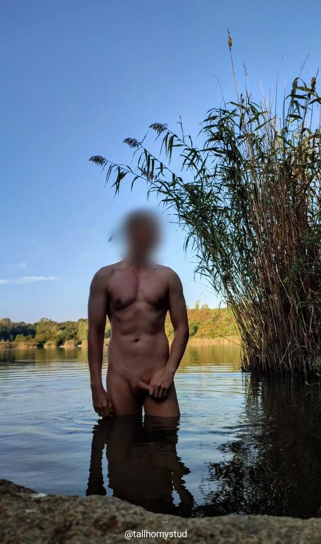 A guy on this nude beach told me I have a nice cock and I instantly got hard 😏 What would you do if you saw me? posted by joshathlete