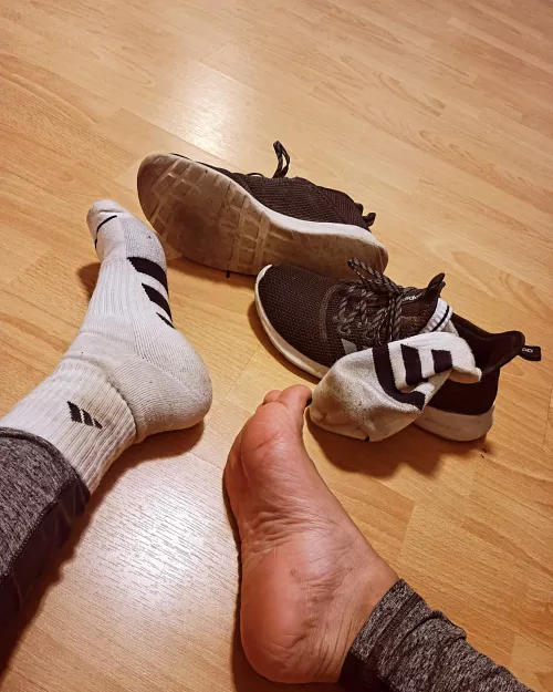 After weight lifting and a run. by Faceless_Fantasy9