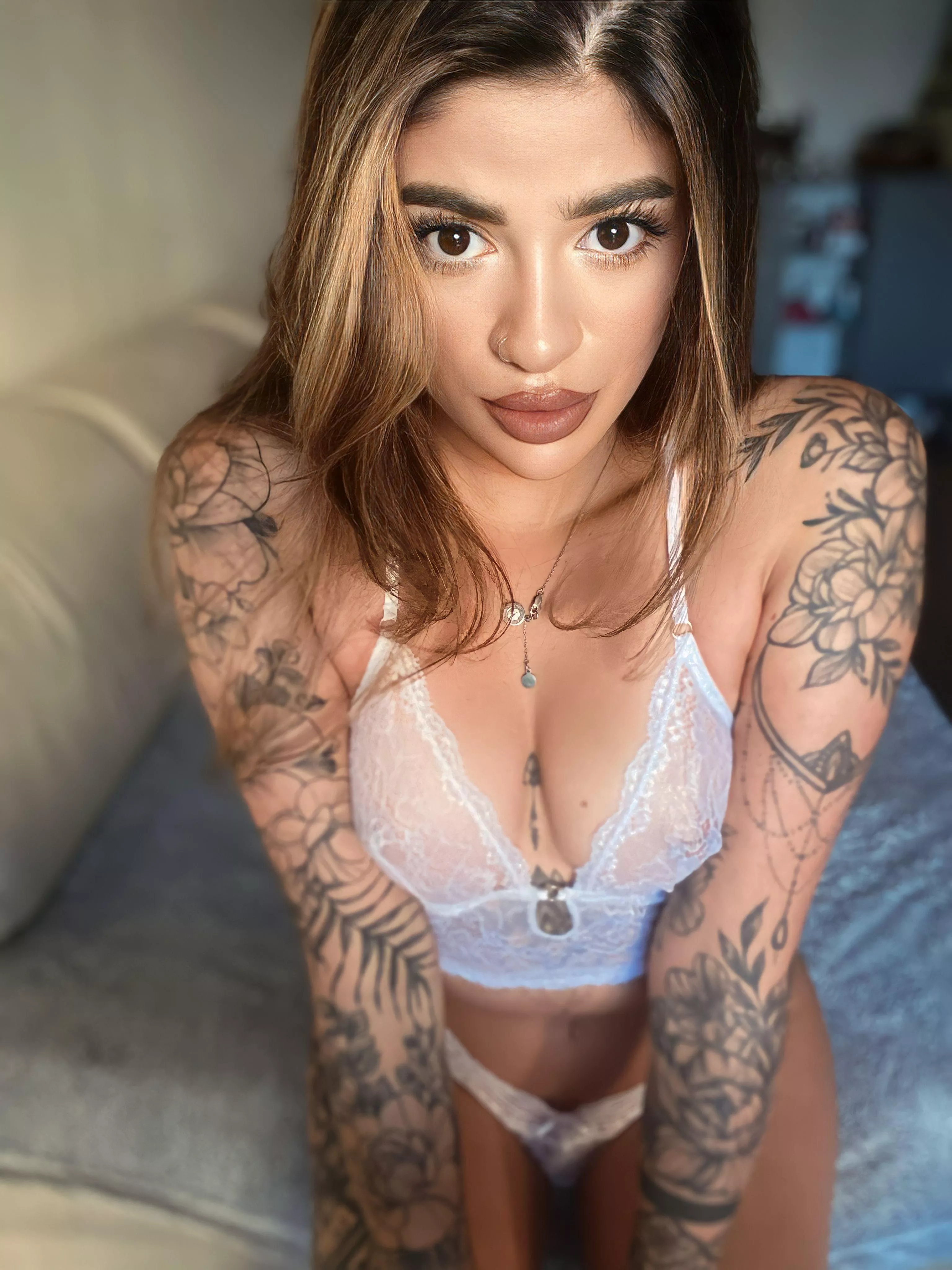 Are white lace outfits cool? posted by ZandraHouser