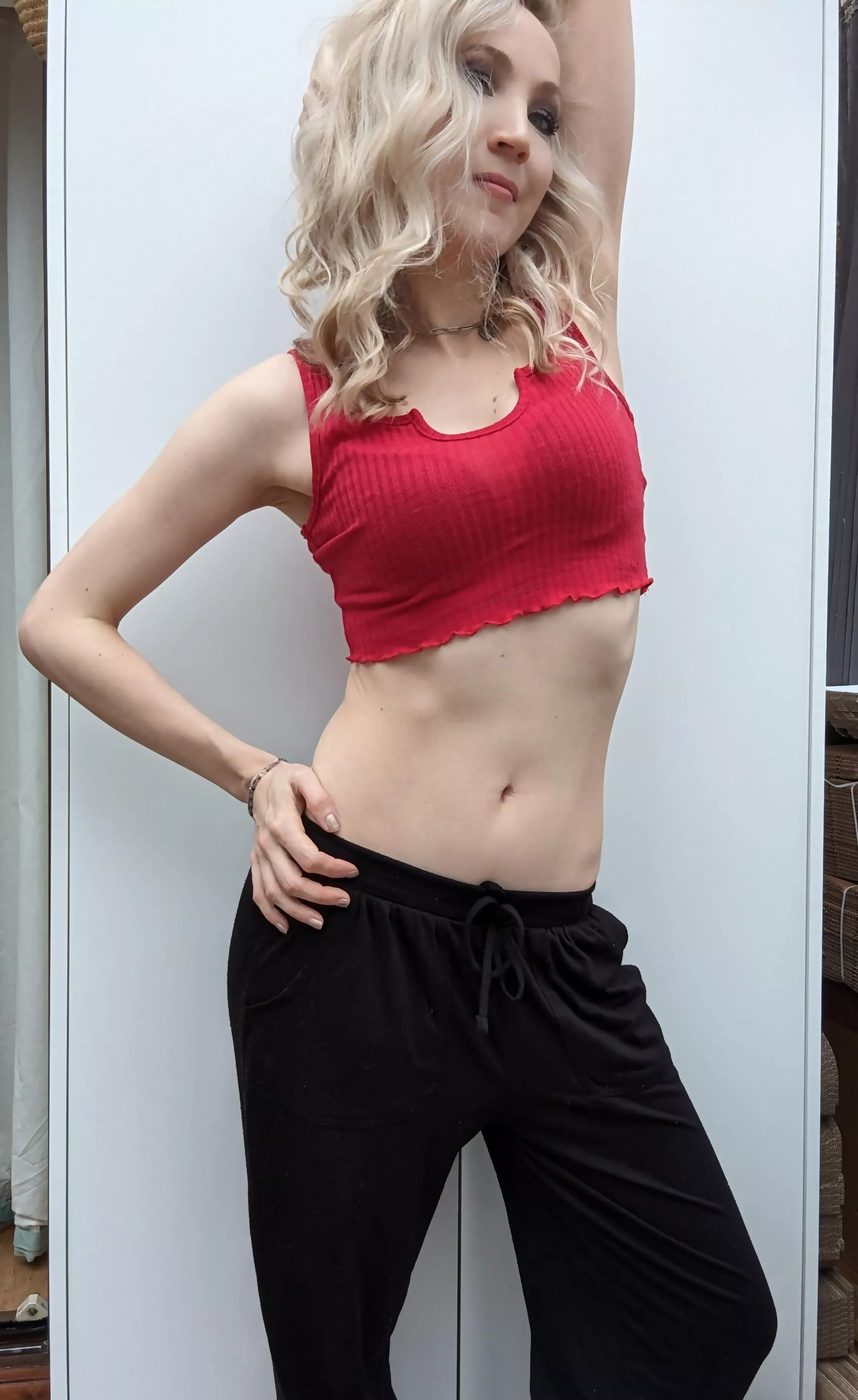 Comfy pants mean I'm not leaving the house at all today [F] ❤️ posted by sofia_shares