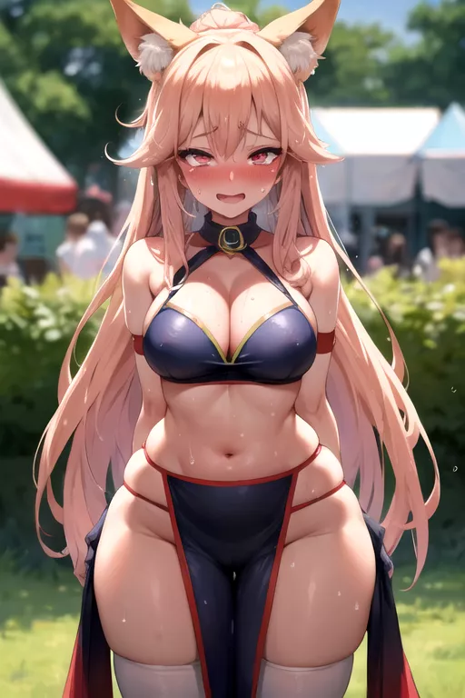 Fox girl at a festival posted by ahegaolaifu0