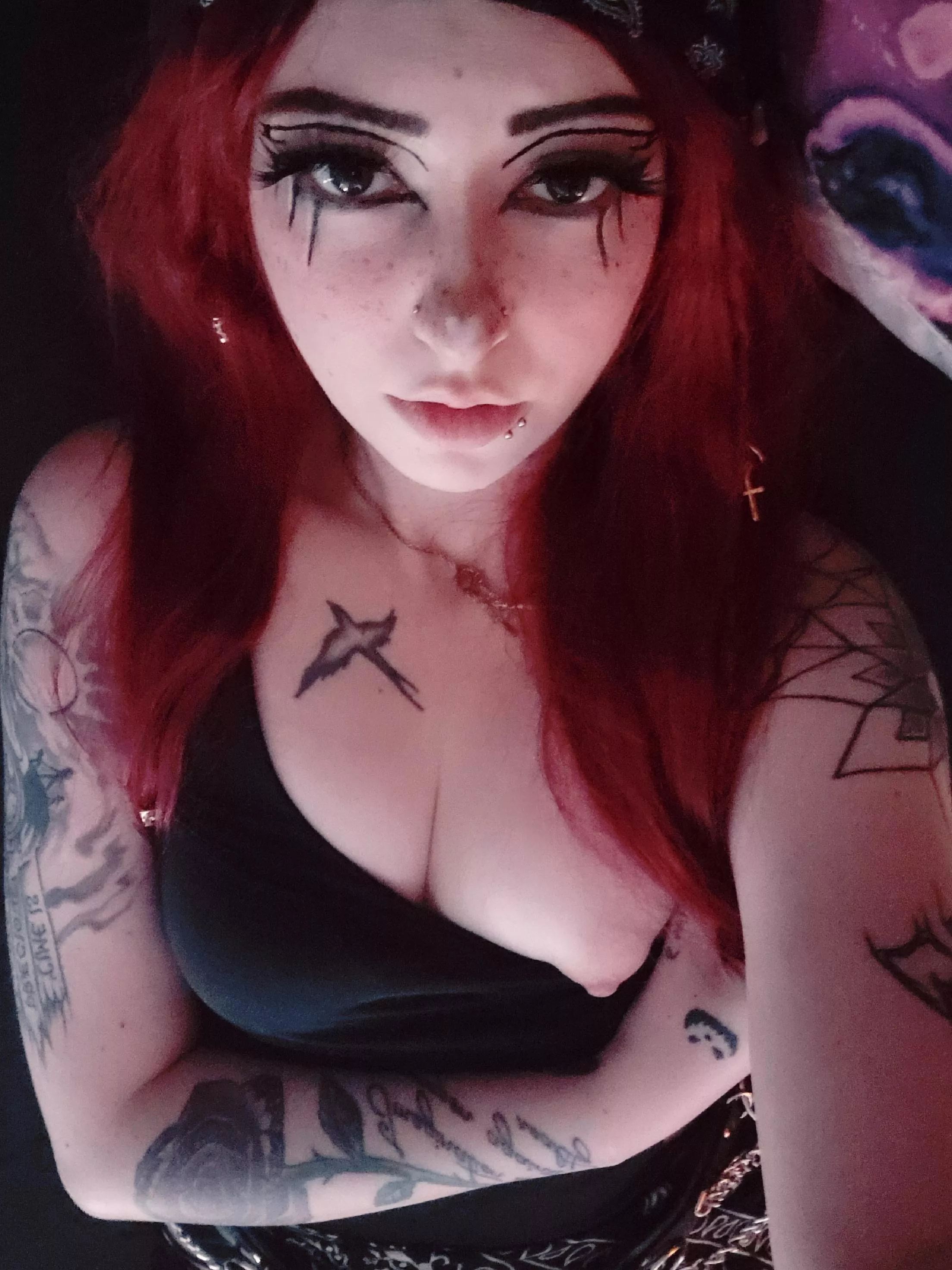 Heart on my nose posted by xdream_scapex