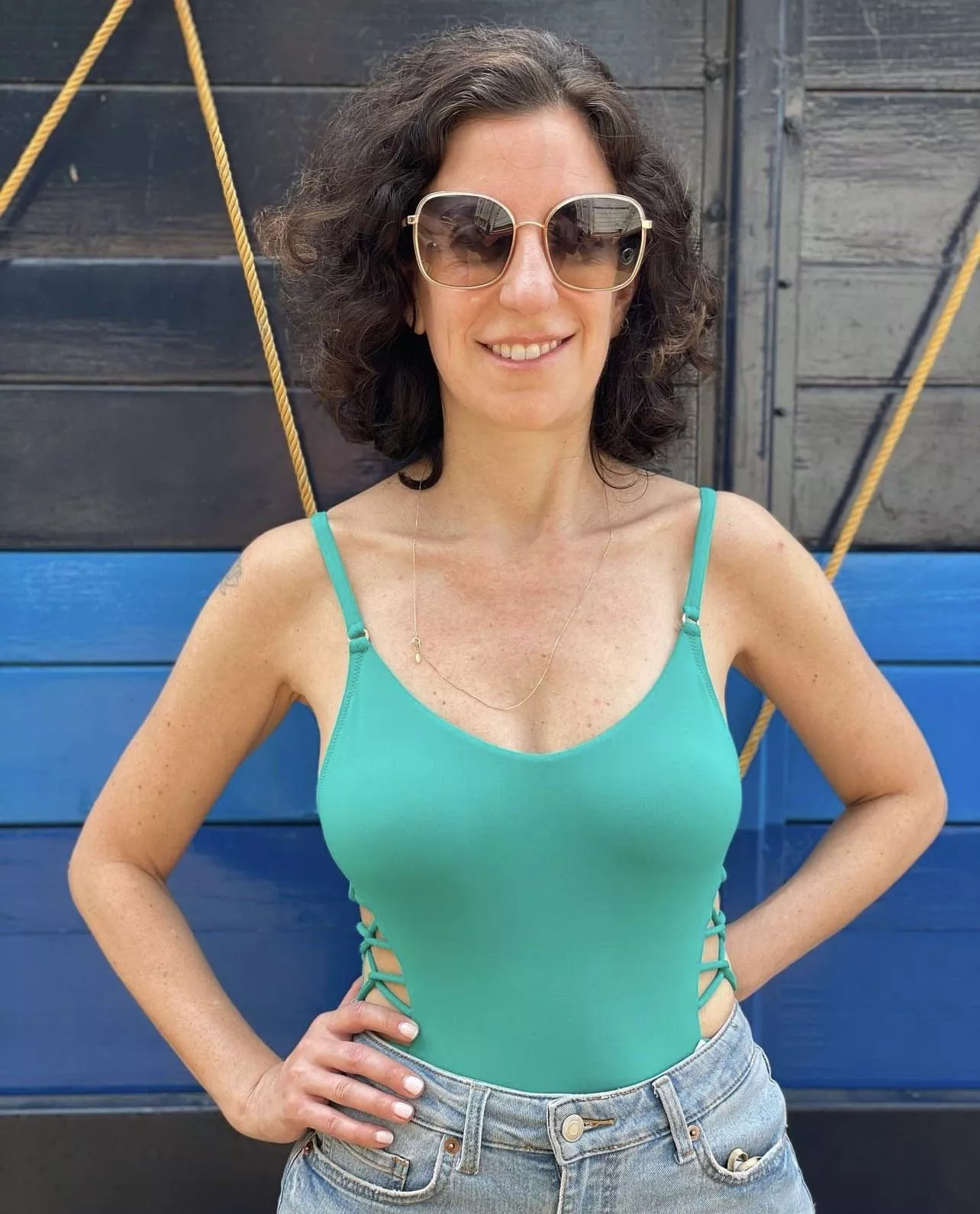 Hiding them in a one-piece posted by slickfigurine