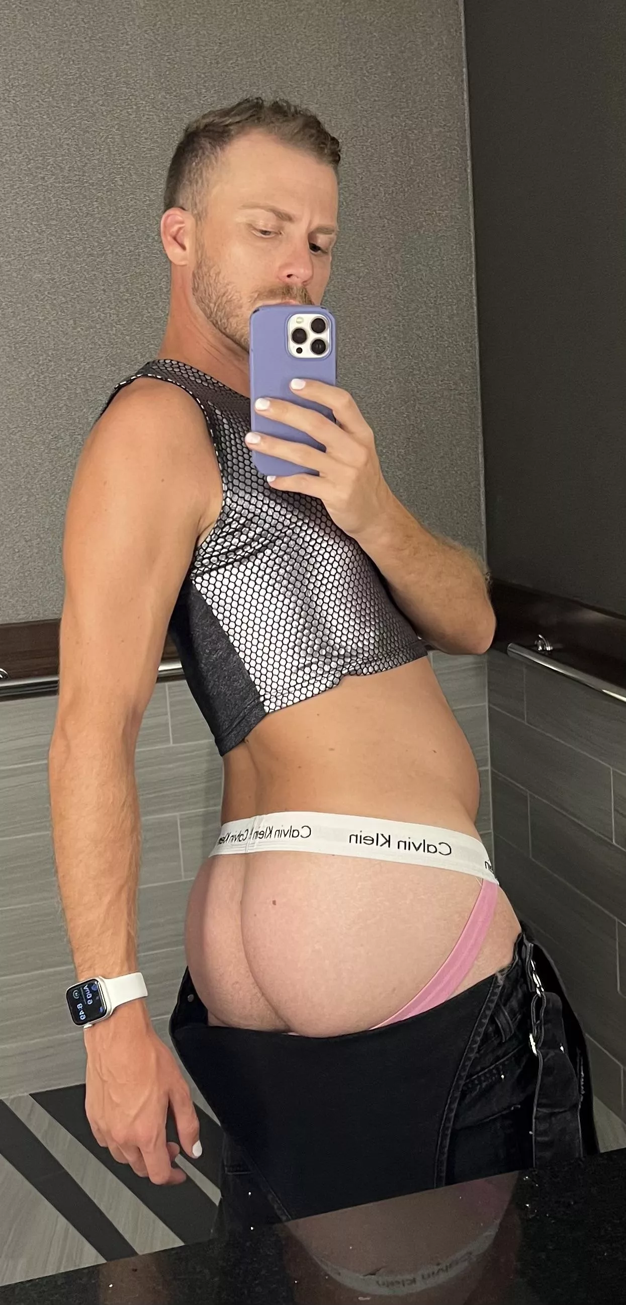 I did my squats before the concert. posted by uhohspaghettibro