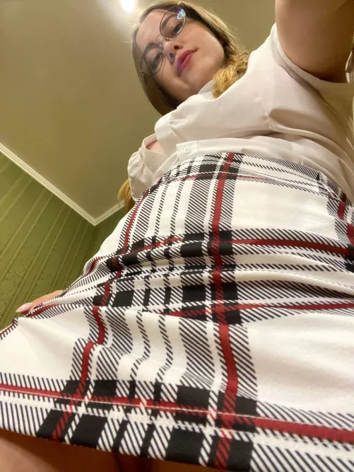 I don't wear panties to university, it's my little secret. by KattyBoom